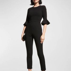 Black Halo Brooklyn Jumpsuit Size 10 Black